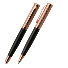 Presente de luxo Design simples novo canetas de metal com logotipo personalizado